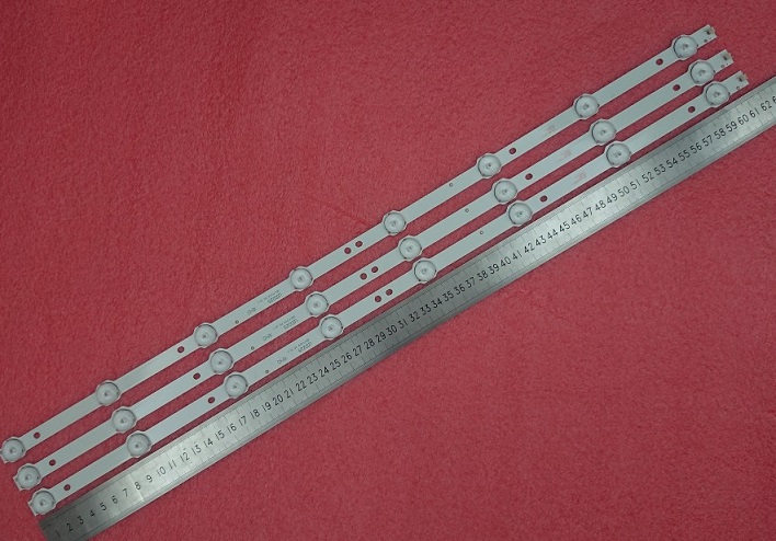 3 PCS 8 LEDs 618mm LED strip Replacement for 32PFL3045 K320WD1 K320WD 4708-K320WD-A2213K01 471R1055