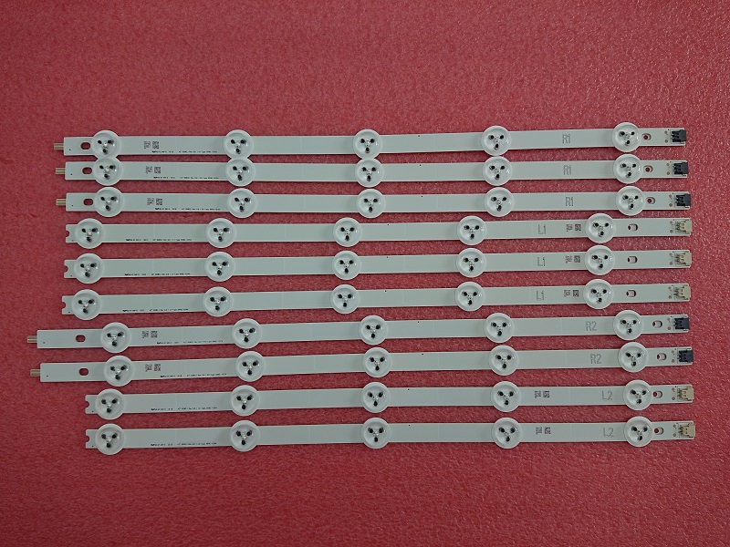10 Pieces New original 42LN5700 LED strip E74739 6916L-1214A 6916L-1215A 6916L-1216A 6916L-1217A
