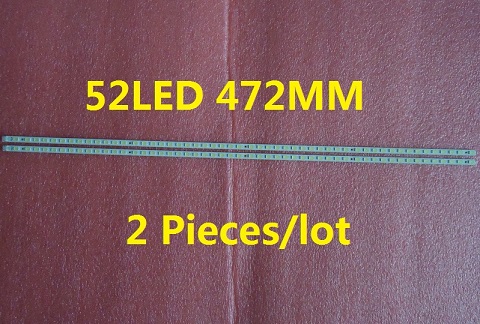 2 Pieces/lot ITV42839E LED 73.42T09.01B-4 CJ110234A 73.42T09.02B-4-CJ110830A 42T09-05B 52LED 472MM