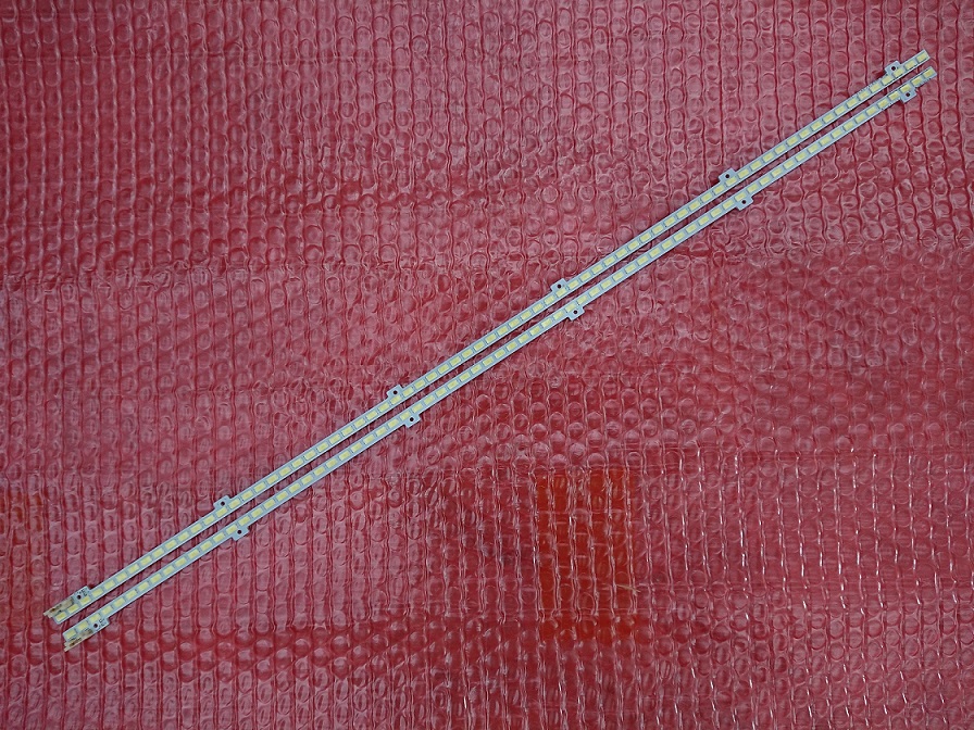 Kit 2pcs 72LEDs 510MM LED strip 2011SVS46-5K6K RIGHT for UA46D6000SJ BN64-01644A LTJ460HW03-H