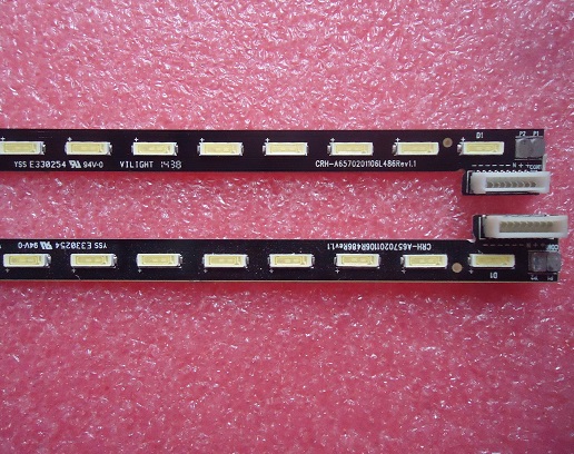 65E510E LED 1555-R6500000-01LT-20T50328A CRH-A6570201106L486Rev1.1 1 pairs=2 Pieces/lot 66LED 718MM
