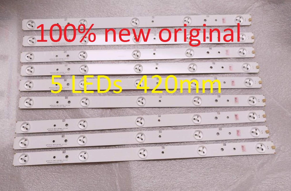 2 PCS/lot LED42K20JD LED42K30JD LED42EC110JD LED strip E257384 SVH420A72 5LED REV3 REV4 5 LEDs 420mm