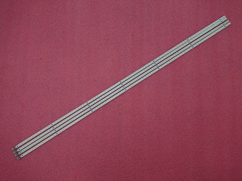 2 PCS*80LED LED strip SLED 2010SVS55 for UA55C6200UF LJ64-02386A LJ64-02391A BN62-00048A