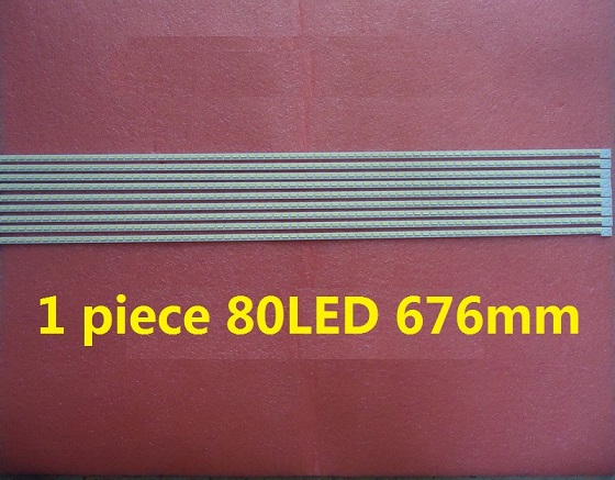 LTA550HQ22 LJ64-03515A LED strip STS550A66_80LED_rev0.1_111117 1 Piece=80LED 676mm 3Pin