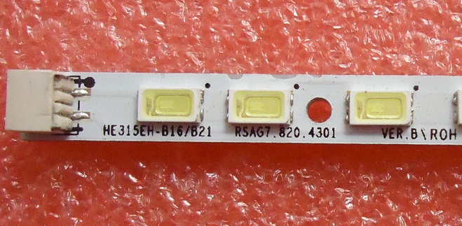 LED32K320DX3D LED32T36 LED HE315EH-B16/B21 RSAG7.820.4301 for screen HE315HR-E51 1 Pieces 38LED 355M