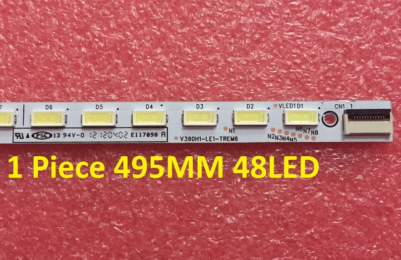 LE39A720 LED 4A-D074762 074762N31B33M0A V390H1-LE1-TREM6 1 Piece 495MM 48LED