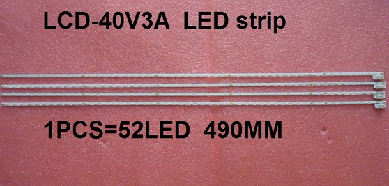 original LCD-40V3A V400HJ6-LE8 LED strip V400HJ6-ME2-TREM1 1PCS=52LED 490MM