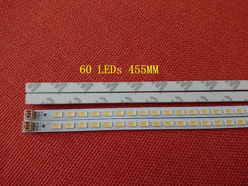 Striscia LED 60 LED Per LJ64-03567A E LTA400HM13 – Set Da 2, 455mm, 3V Per Perlina, Per Retroilluminazione TV